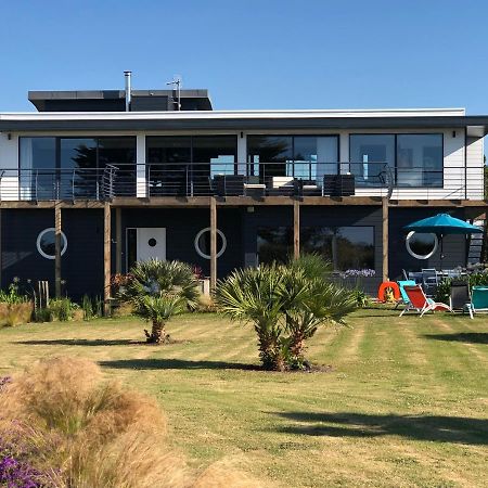 La Maison Bateau Au Bord De Mer Guissény Exteriér fotografie