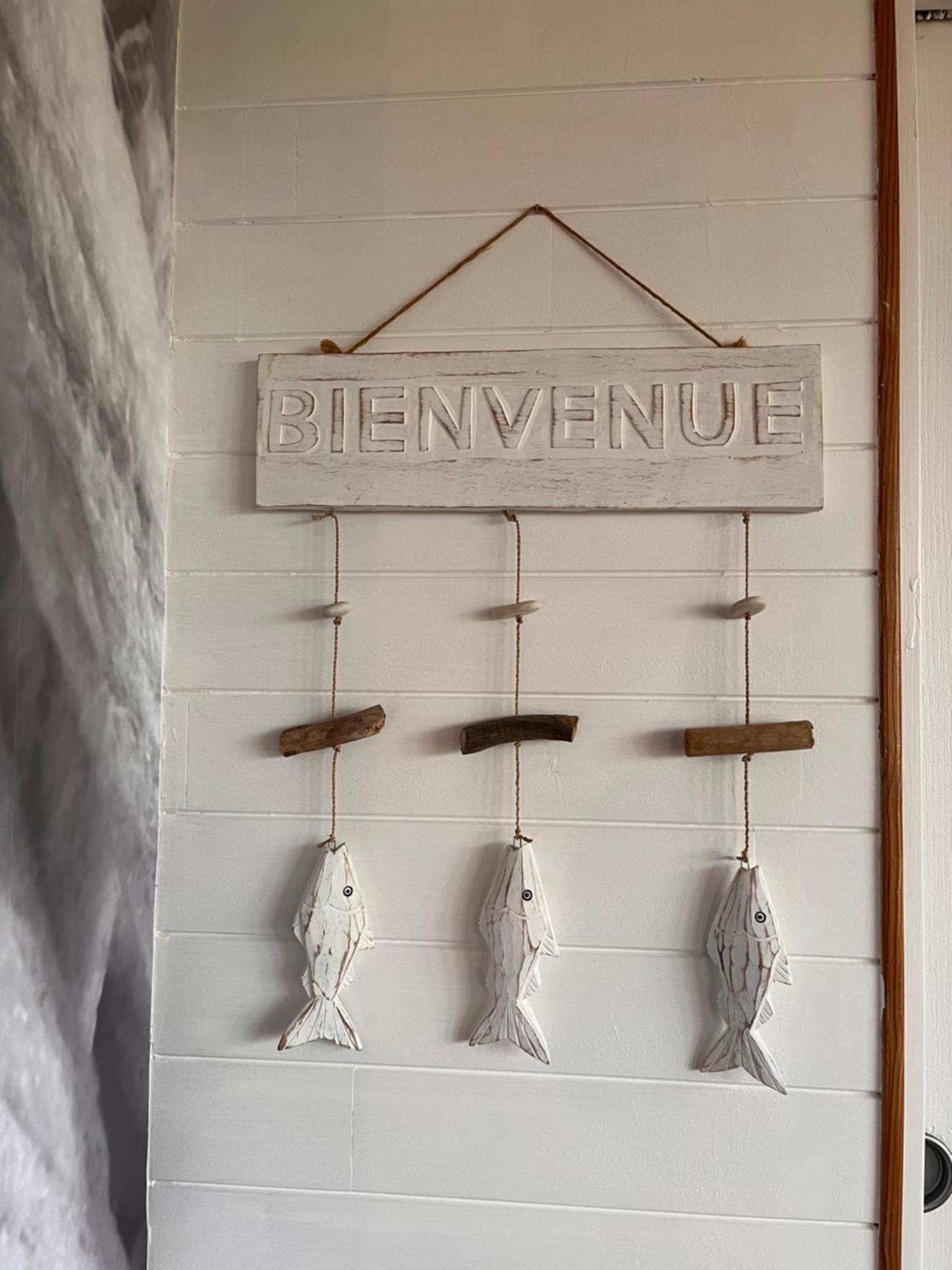 La Maison Bateau Au Bord De Mer Guissény Exteriér fotografie